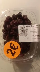 Arándanos deshidratados