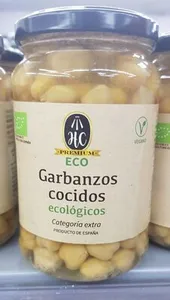 Garbanzos cocidos