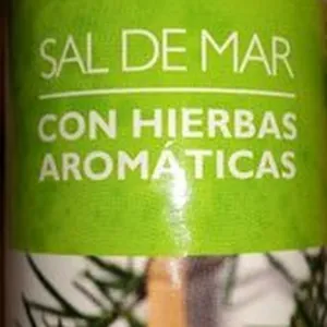 Sal de mar con hierbas aromáticas