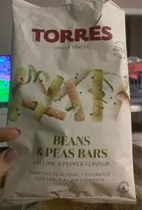 Beans and peas bars