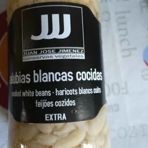 Alubias blancas cocidas