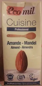 Préparation culinaire aux amandes