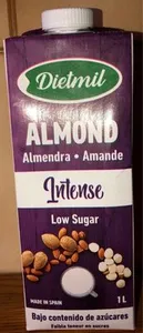 Leche de almendra Almond