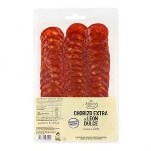 Chorizo de león dulce loncheado