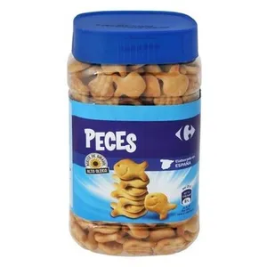 Galletas peces salados