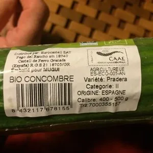 Concombre Bio