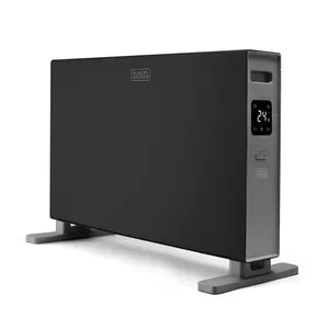 BLACK+DECKER Convector Heater 2000W Digital Black