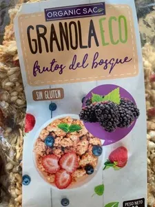 Granola frutos del bosque
