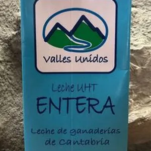 Leche entera de vaca