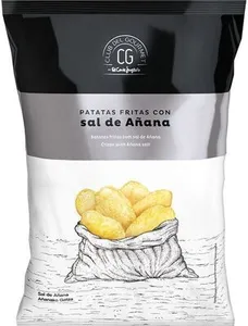Patatas fritas con sal de Añana