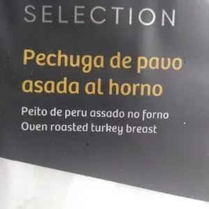 Pechuga de pavo asada al horno