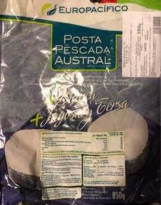 Posta de pescada austral