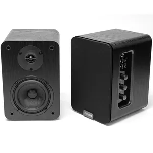 Aiwa: Active Bookshelf Speaker Pair - Black