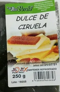 Dulce de ciruela