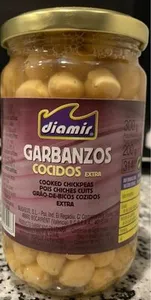 Garbanzos cocidos