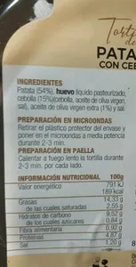 Tortilla de Patatas con cebolla