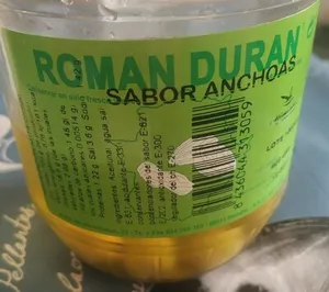 Aceitunas sabor anchoa