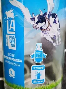 Leche entera de vaca