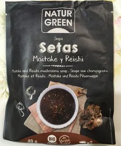 Sopa setas (Maitake y Reishi)