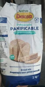 Preparado panificable