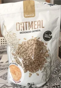 Oatmeal: Micronized oatmeal