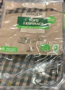 Burguer vegetal a base de tofu