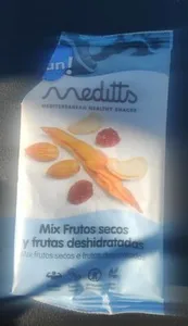 Mix frutos secos y frutas deshidratadas