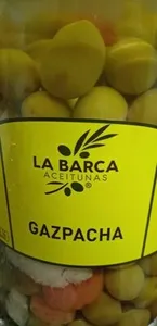 La barca aceitunas gazpacha
