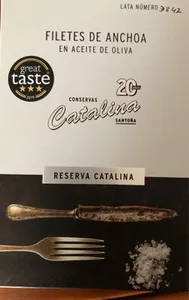 Filetes anchoa reserva Catalina