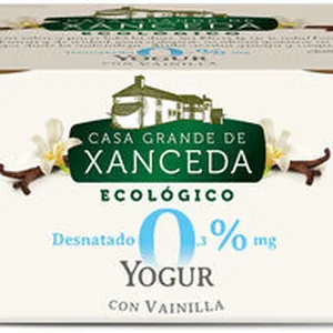 Yogur desnatado 0% con vainilla