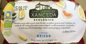 Yogur griego sirtaki de citricos