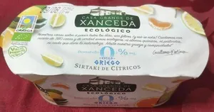 Yogur griego 0% sirtaki de citricos