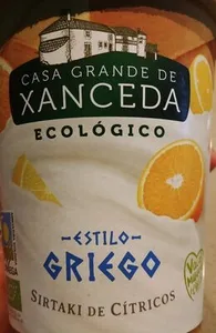 Yogur estilo griego sirtaki de cítricos