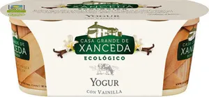 Yogur con vainilla ecológico
