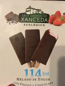 Helado de yogur