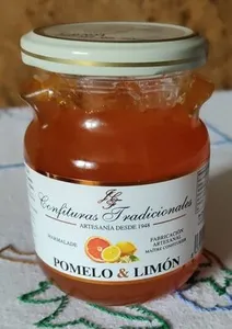 Mermelada extra de pomelo y limón