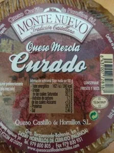 Queso mezcla curado
