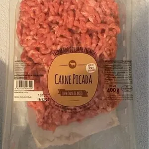 Preparado de carne picada