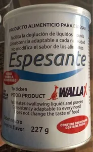 Producto alimenticio para espesar