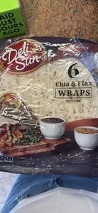 Chia & Flax WRAPS tortillas