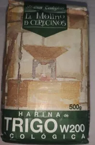 Harina de trigo ecológica w200