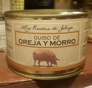Guiso de oreja y morro