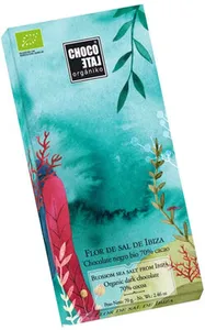 Chocolate negro con flor de sal de Ibiza