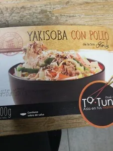 Yakisoba con pollo