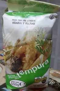 Harina preparada para tempura