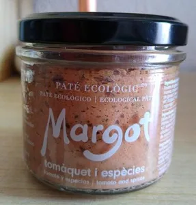 Paté ecológico de tomate y especias
