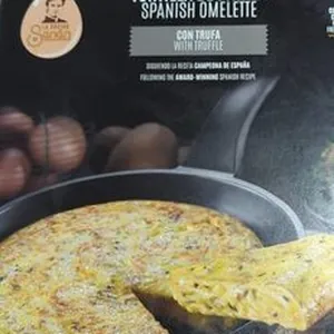 Tortilla de patata con trufa