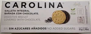 Galleta Integral Bañada con Chocolate