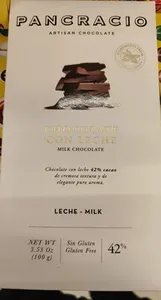 Chocolate con leche 42%