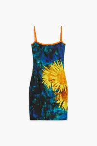 Sunflower midi dress